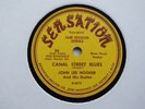 JOHN LEE HOOKER - Canal Street blues/Huckle up baby - SENSATION 26 - BLUES 78