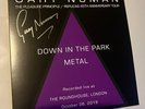 Gary Numan Live “Down In The Park / Metal” - Signed - Coloured Vinyl - New