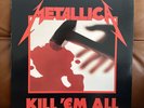 Metallica Kill ‘Em All Vinyl LP Early Pressing