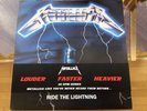 Metallica ‎– Ride The Lightning 2x45 RPM Series Universal RE RM 2008` Vinyl LP
