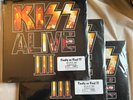 3 LPs KISS Alive III 1993 US Red, White & Blue Vinyl Same # 1429 SEALED