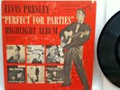 Elvis Presley - Perfect for Parties Highlights (45 RPM EP, Picture Sleeve) PROMO