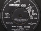 I WANT A LOVE I CAN SEE - JOHN LEYTON & LEROYS (Orig UK 1964) Temptations Cover