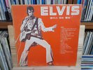 ELVIS PRESLEY  - Elvis Hits Album KOREA Orange Color Cover Early Release LP