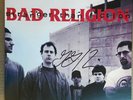 Bad Religion ‎Stranger Than Fiction Record Album Vinyl Signed Greg Graffin Auto