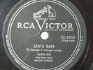 Eartha Kitt - Santa Baby - RCA Victor 20-5502, Holiday 78, 1953