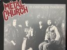 METAL CHURCH Blessing In Disguise M- LP 1989 Elektra 60817-1 BMG Club Press+CD