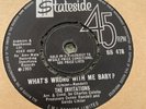 Invitations Whats Wrong With Me baby Stateside SS 478 Soul Northern Motown