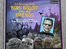 An Evening With Boris Karloff And His Friends Vinyl LP Horror Brunswick