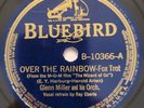 HEARGlenn Miller Over The Rainbow Ding Dong The Witch Is Dead Bluebird 78 RPM