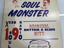 SOUL MONSTER LP    WOLFMAN JACK HUGGIE BOY FATS DOMINO CHANTELS WILSON PICKETT