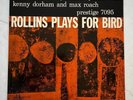 Sonny Rollins - Plays for Bird Prestige 7095 LP Original NYC NM