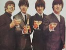 The Beatles In Italy - Champagne Sleeve - RARE Israel PMCQ 31506 EX/EX