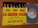 Louis DE FUNES: La Grosse Valse /CALVI EP VOGUE EPL.8042 TONGUE + CENTREUR EX