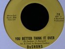 Northern Soul DU Shonns ‘you Better Think It Over’ Original US NM B Side Perfect