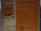ANDY WARHOL BLOTTED LINE COVER ART Charles Trenet RARE 1A/1A DG 1950 COLUMBIA LP