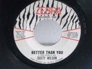 Dusty Wilson,Zebra,'Better Than You