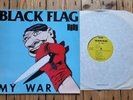 Black Flag  My War LP 1984 UK SST press punk Rollins
