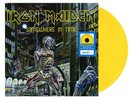 New IRON MAIDEN Somewhere In Time YELLOW Vinyl Record 2024 Walmart Reissue LP