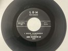 James Washington Lee & Vows 1962 SOUL DOO WOP 45 I Need Somebody L&M VG+++ HEAR
