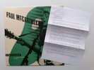 PAUL McCARTNEY  1991  UK LP UNPLUGGED OFFICIAL BOOTLEG  FAN CLUB LETTER