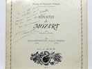 ALFRED LOEWENGUTH, DOREAU ⸺ MOZART violin & piano sonatas ⸺ FAR04 signed LP