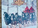 Holiday Greetings: The Budweiser Clydesdales. Vinyl LP. 1983