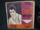 Elvis Presley 45 SINGS Good Rockin' Tonight/I Don't Care OZ 1965 portrait VG/EX