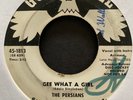 The Persians 1962 R&B 45 on Gold Eagle   Gee What A Girl   Promo   Hear