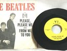 BEATLES ORIG “PLEASE, PLEASE ME” PICTURE SLEEVE WITH  YELLOW VJ-581 45