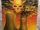Nuclear Assault Survive 1988 Vinyl LP Autographed all 4 members Dan Lilker USED