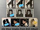 Michael Jackson - 10x Maxi Singles from BAD-Album