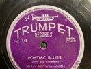 BLUES 78 rpm SONNY BOY WILLIAMSON TRUMPET 145
