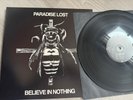 Paradise Lost - Believe In Nothing Vinyl Record Lp Black