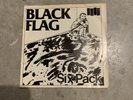 Black Flag - Six Pack 7” Single 1981 SST Records SST 005 VG++/VG++. Punk