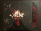 Red Jumpsuit Apparatus Don't You Fake It Red Black Splatter Vinyl LP Autograph