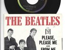 BRIT INVASION 45 -BEATLES w/ PICTURE SLEEVE - PLEASE PLEASE ME - HEAR VEE JAY