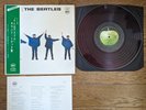 THE BEATLES Help  1970 Japan LP RED WAX w/ OBI Apple AP-8151 Help