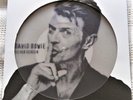 David Bowie Limited Edition Single Sided Picture Disc LP Silver Screen