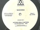 Madonna - Nothing Really Matters - 1998 12” Advance Only Promo Unplayed - NM
