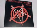 Slayer – Criminally Insane (Remix) - 12” Vinyl  1987 Geffen Records Def Jam Rec.