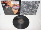 RARE  Icon Right Between The Eyes Vintage Record Vinyl LP Album PLAYS GREAT