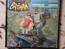 Vintage BATMAN ORIGINAL TELEVISION SOUNDTRACK ALBUM ADAM WEST MR. FREEZE Framed