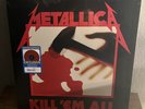 METALLICA KILL 'EM ALL WALMART EXCLUSIVE RECORD Red VINYL 2021 EM SEALED