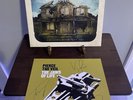Pierce The Veil - Collide With The Sky Navy Blue Vinyl + Signed Print Free Ship