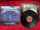 Metallica Ride The Lightning” RARE NM LP OG 1984 Elektra Press Shrink OG Liner