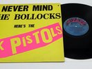 Sex Pistols Never Mind The Bollocks 1977 Vinyl LP Record OZ Sample / Promo Press