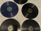 Bundle Of 5 Ukrainian Shellac Records - Phonograph