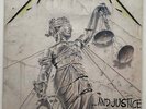 Vtg 1988 METALLICA Album AND JUSTICE FOR ALL Record 1ST PRESS 2Lp OG VINYL is NM