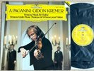 GIDON KREMER violin PAGANINI MILSTEIN ERNST 1985 ED1 DGG DIGITAL STEREO LP MINT